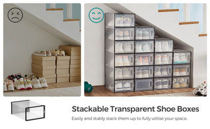 3+3 GRATIS - Organizator pentru depozitarea pantofilor, Tip Sertar