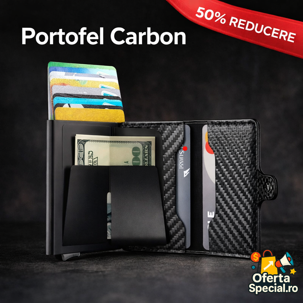 Portofel Elite - Carbon